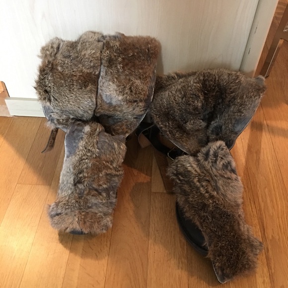 [Fiorentini + Baker] Fur Lined Mid Calf Boots - Picture 3 of 7